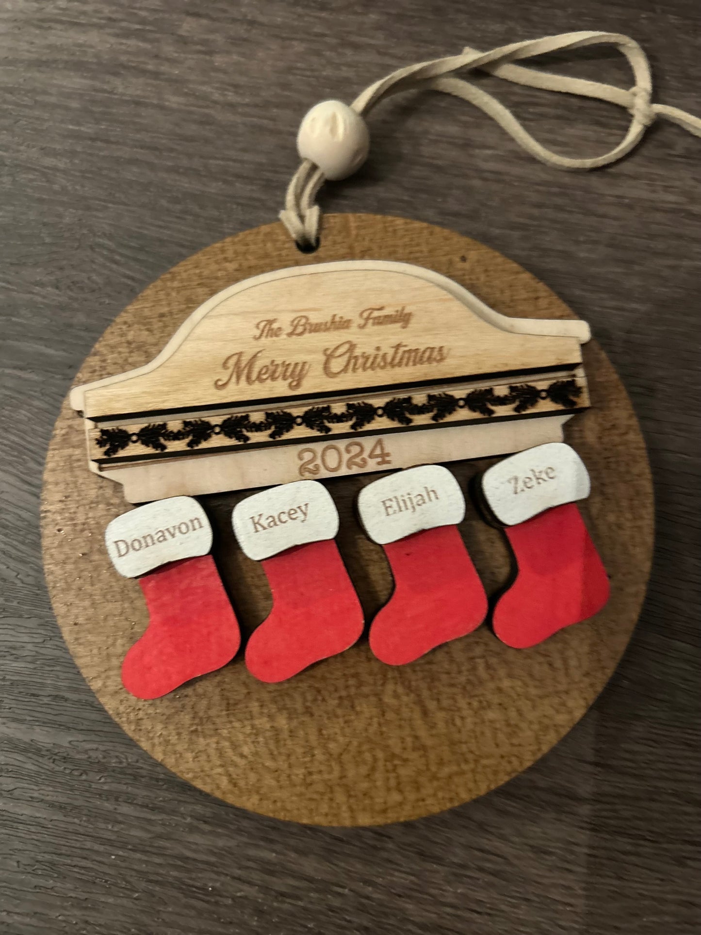 Custom Stocking Ornament