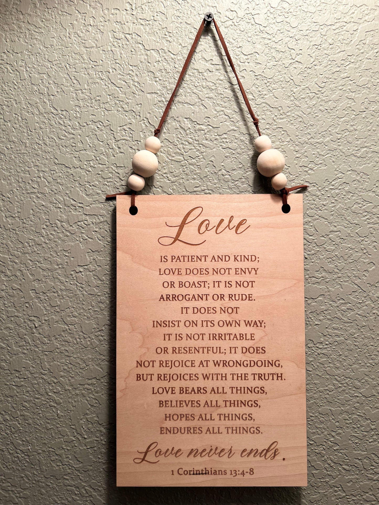 Love is… Wall Hanging