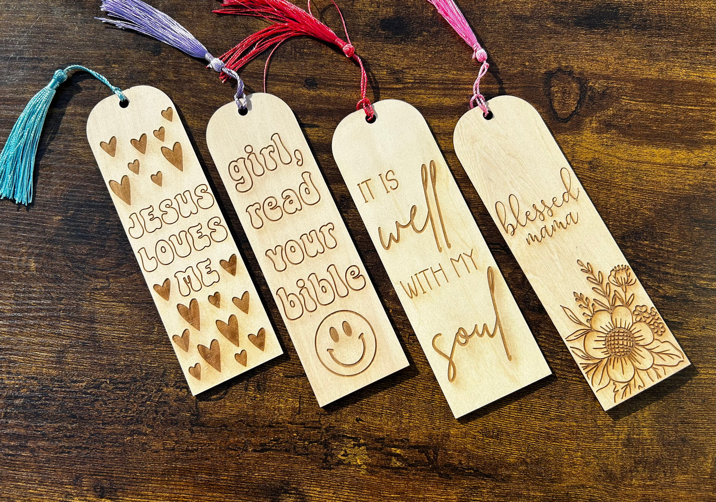 Wooden Bookmarks