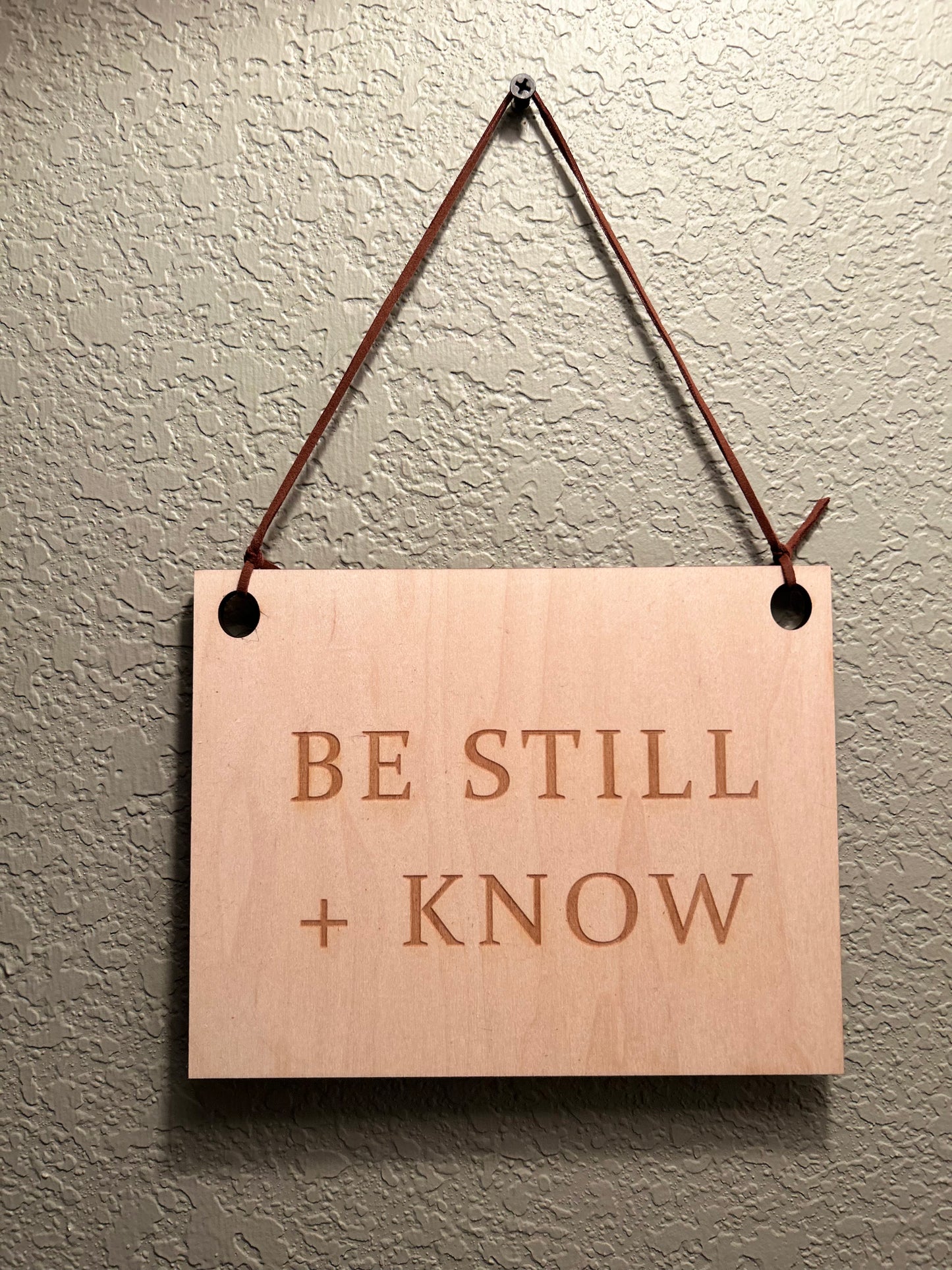 Be Still Wall Hanging