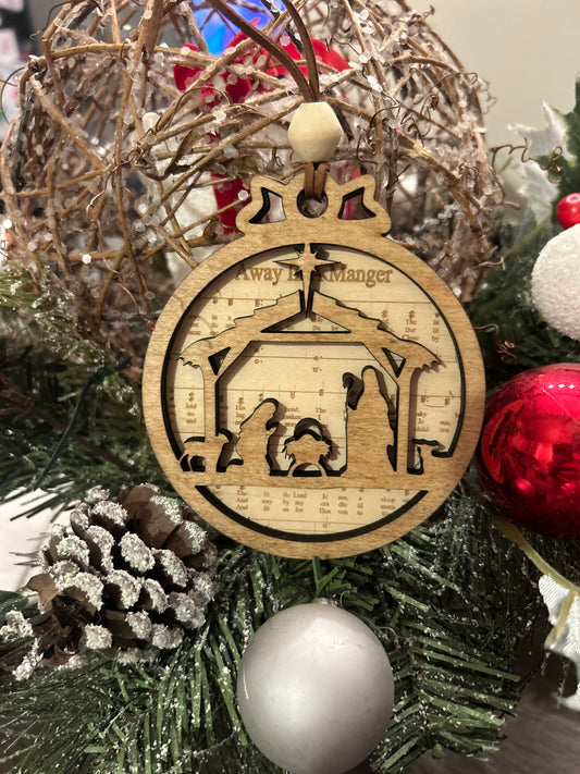 Away in a Manger Ornament