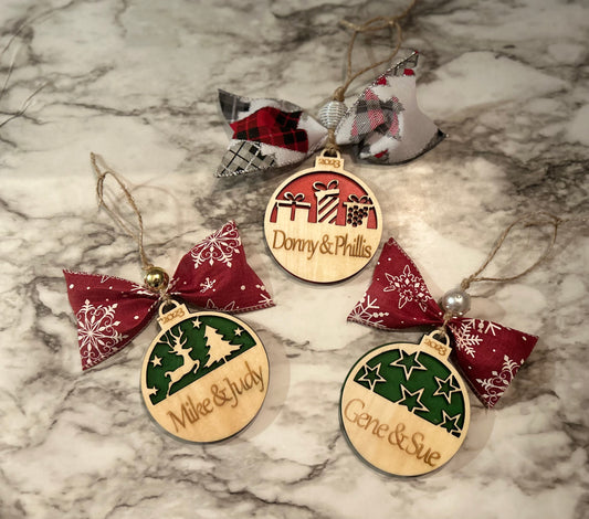 Personalized Christmas Ornaments