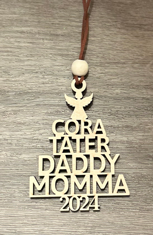 Family Name Ornament