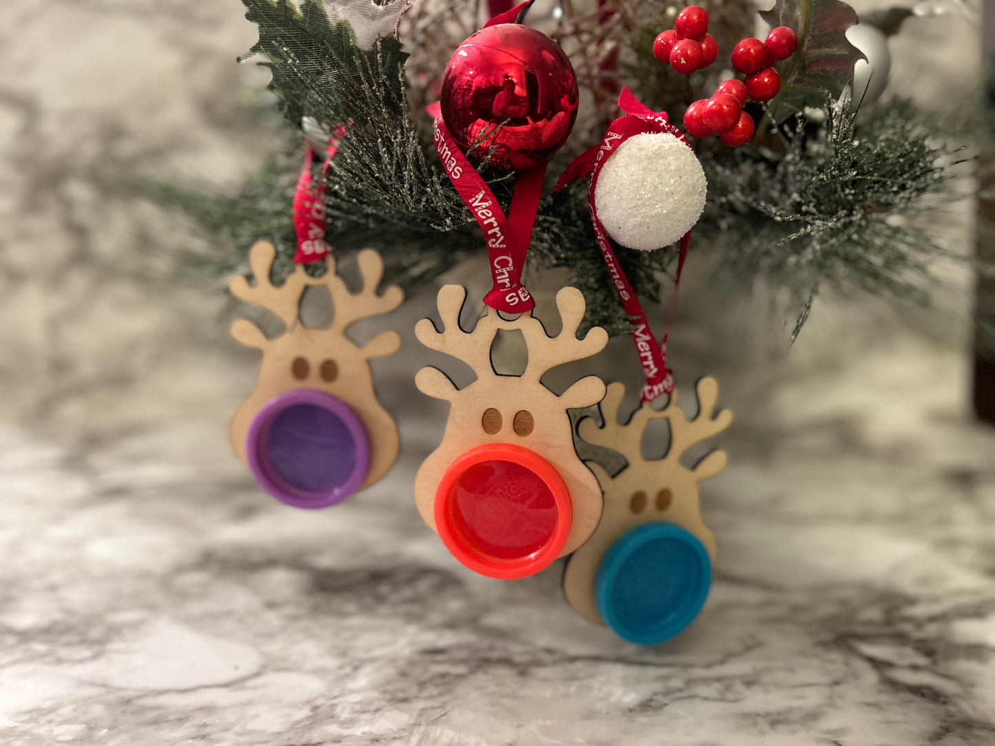 Reindeer Dough Holder Ornament