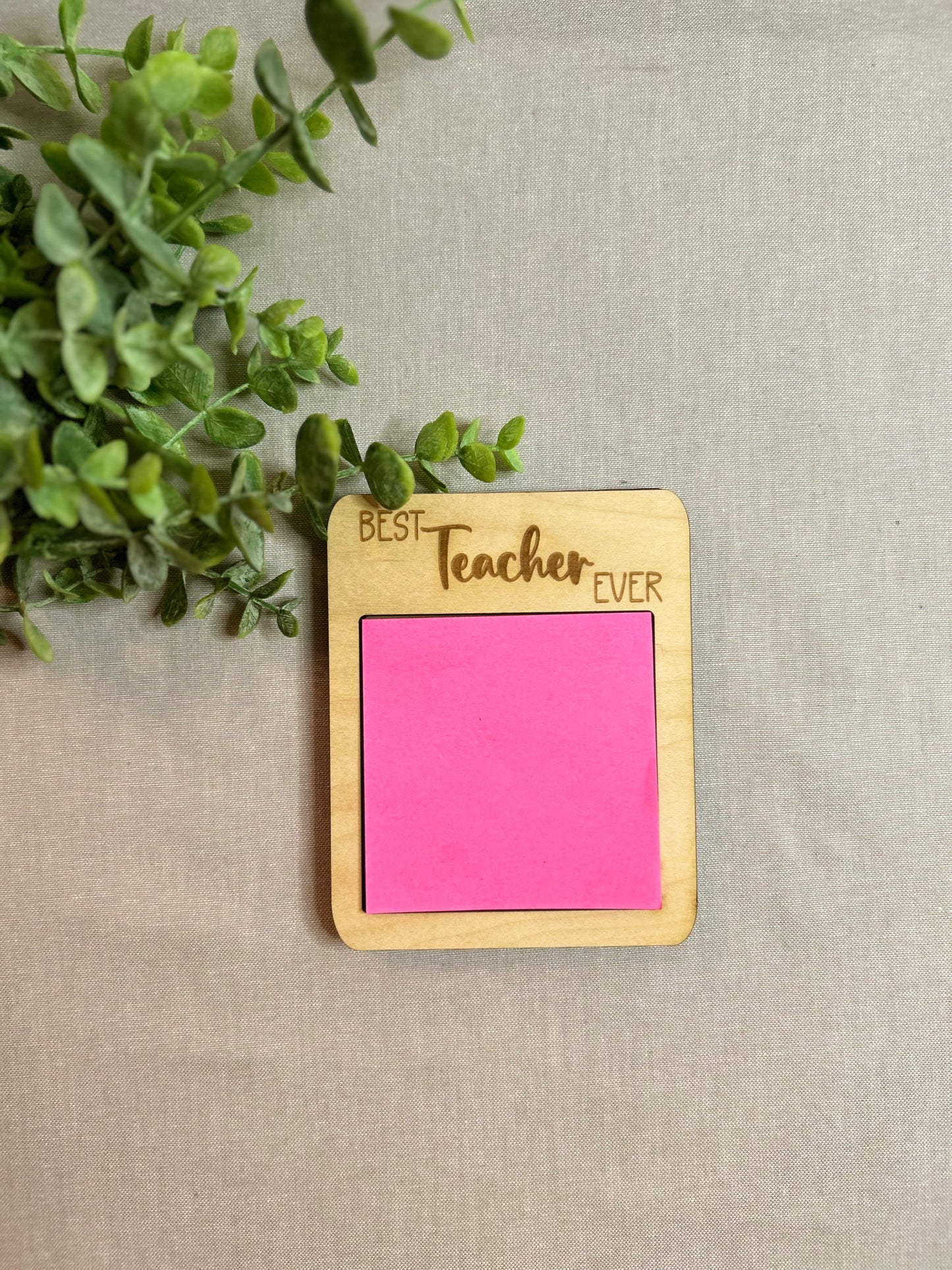 Teacher Notepad Holder