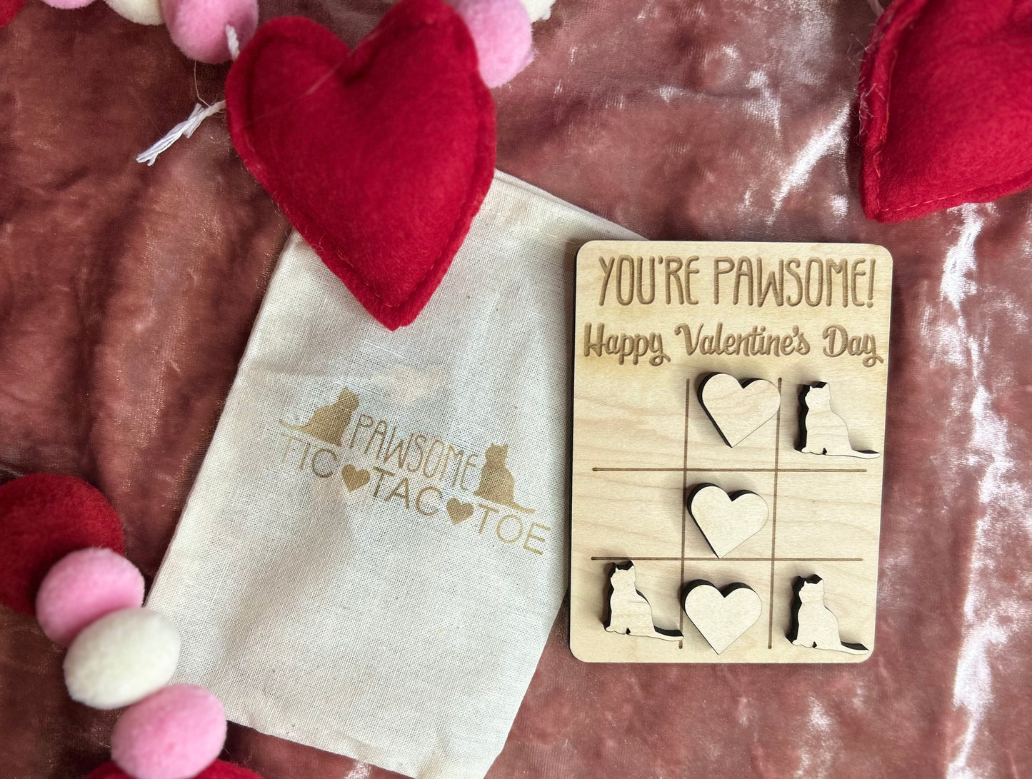 Valentine's Tic-Tac-Toe Boards